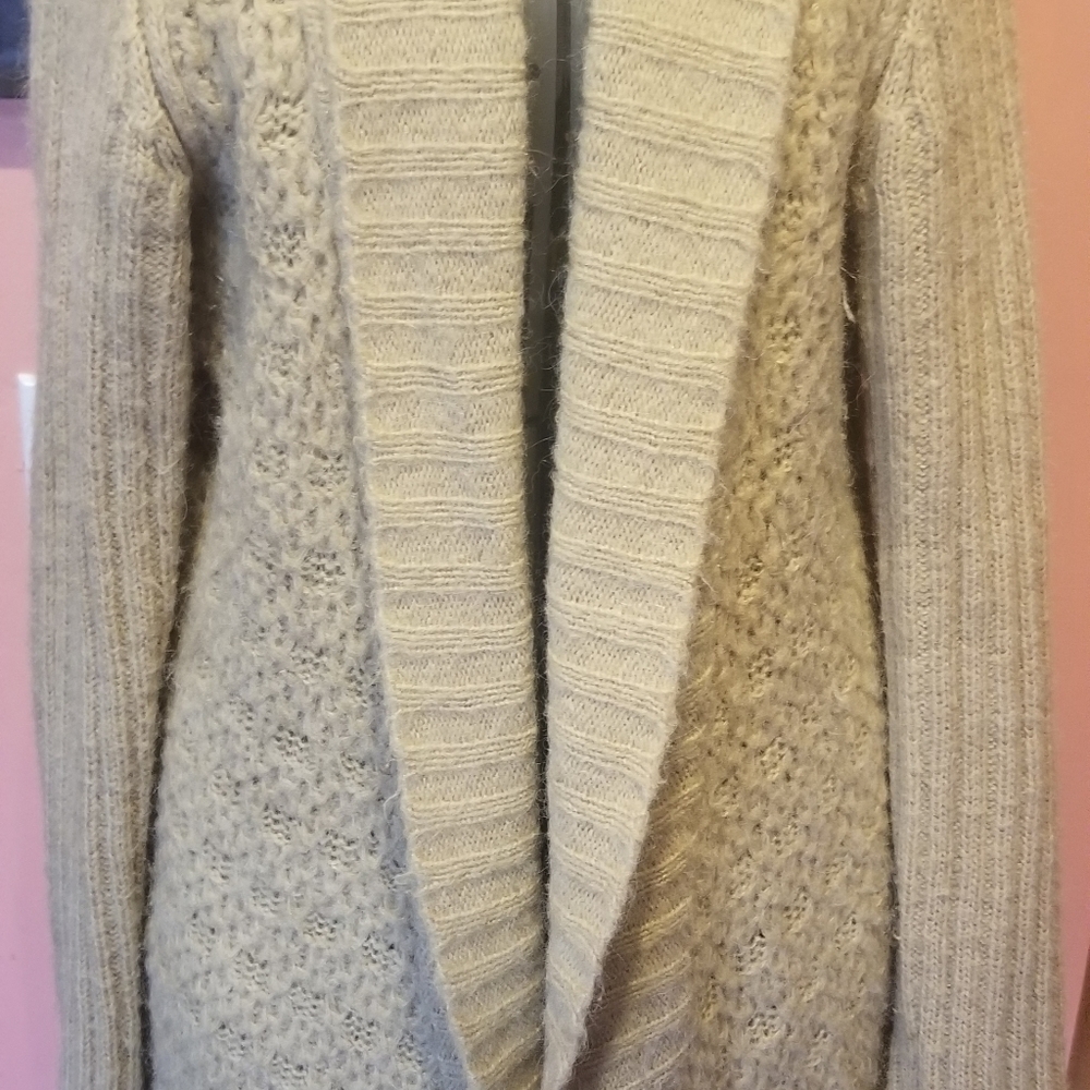 Camel beige long sweater